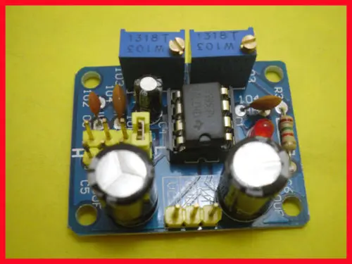 

NE555 Signal Generator Square Wave Pulse Frequency Adjustable Module 1~500 KHz