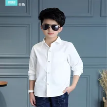 Рубашки для мальчиков, детская модная одежда для маленьких мальчиков, весенне-осенняя Повседневная блуза, хлопковая рубашка для мальчиков