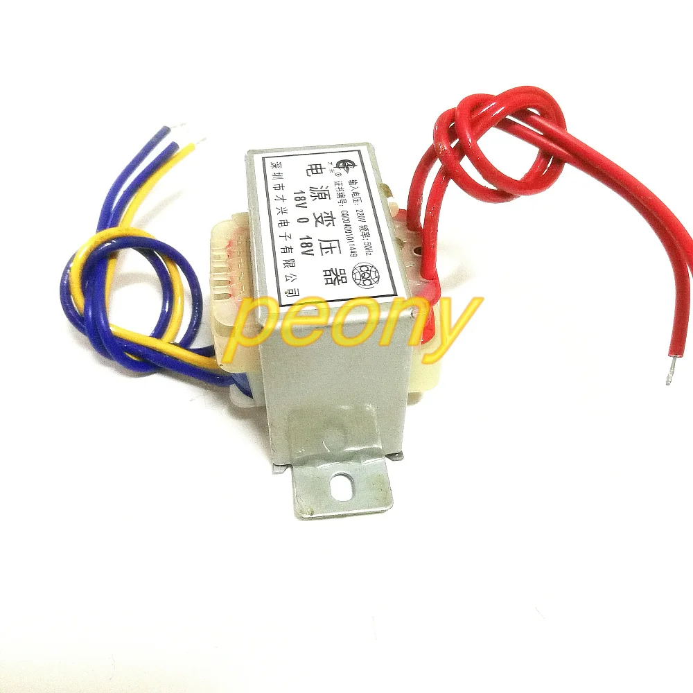 전원 변압기, EI48 * 24 타입, 10W, DB-10VA, 220V, 이중 18V, 18V * 2, 18V-0-18V