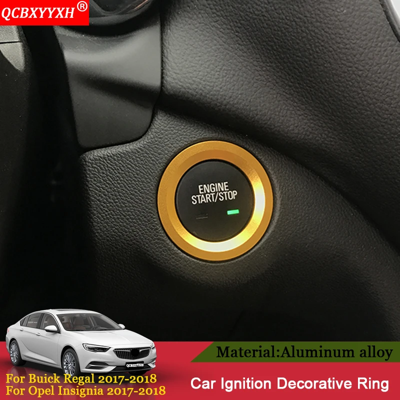 QCBXYYXH Carstyling нажимное кольцо крышка выходного ключа зажигания декоративное для Buick