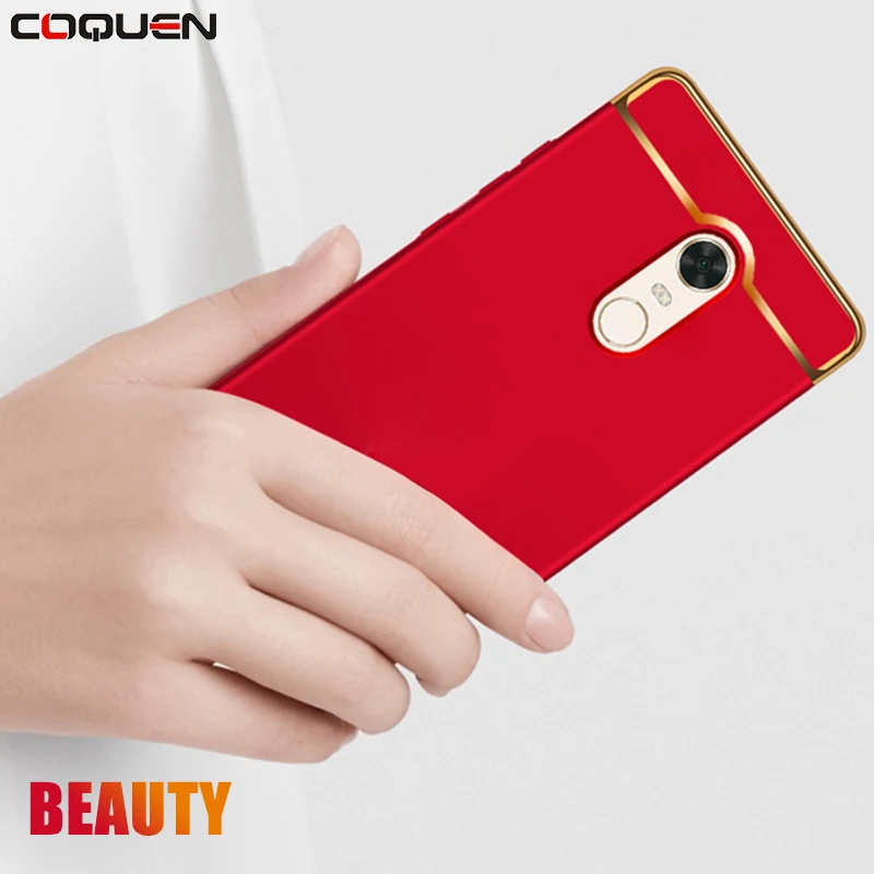 

COQUEN Funda For Xiaomi Redmi Note 5 Case 5 Plus Note 5A Prime Full Protection Hard Luxury Cover Phone Case For Redmi Note 5 Pro