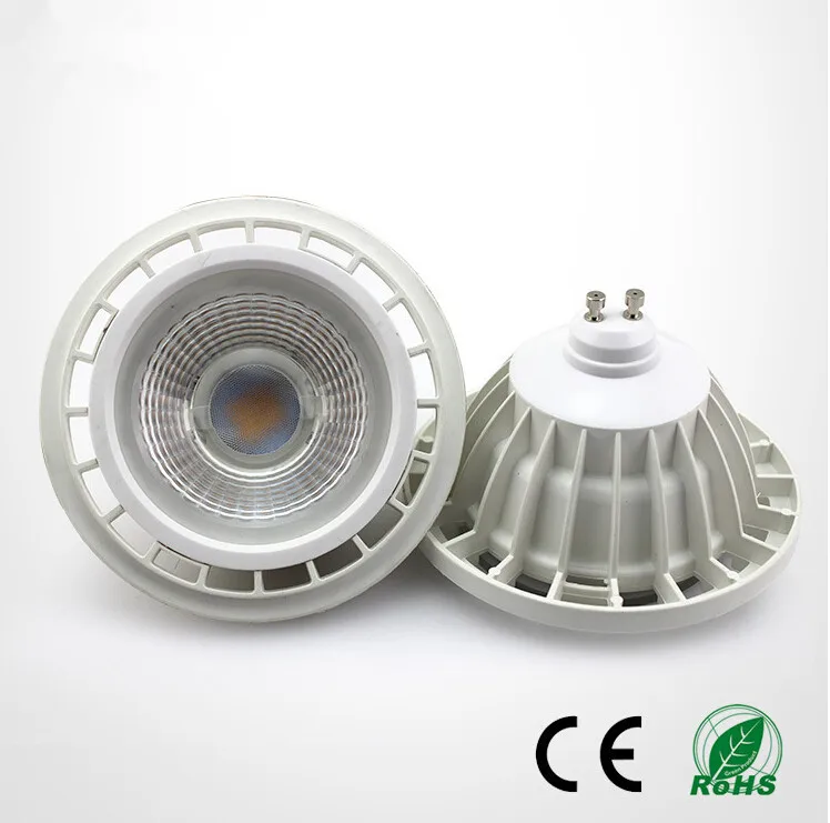 

Free Shipping 15W COB LED Bulb COB LED Spot Light ES111 AR111 GU10 LED Lamp AC85-265V