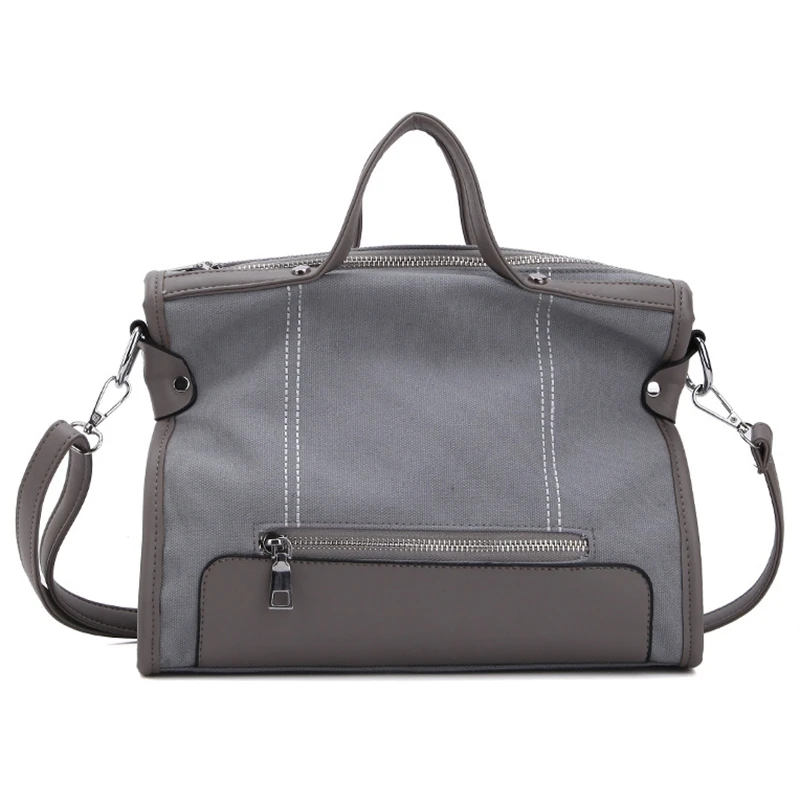 

Women Canvas Tote Ladies Casual Shoulder Bag Shopping Shopper Handbags For Female Messenger Korean Fashion Handbag Bag