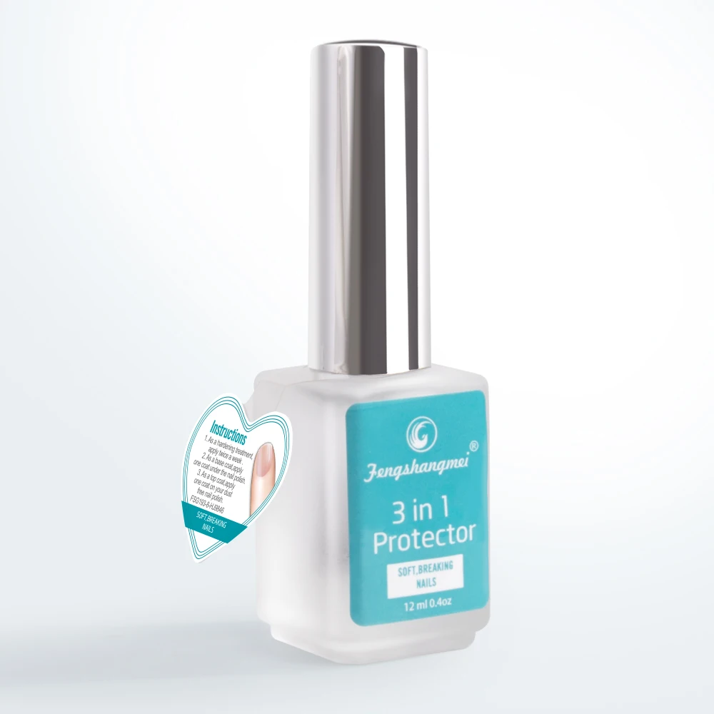 Fengshangmei 12 мл Лечение ногтей оздоравливающее Масло для кутикулы ремонт ногтей питательное масло - Цвет: 3 in 1 protecter
