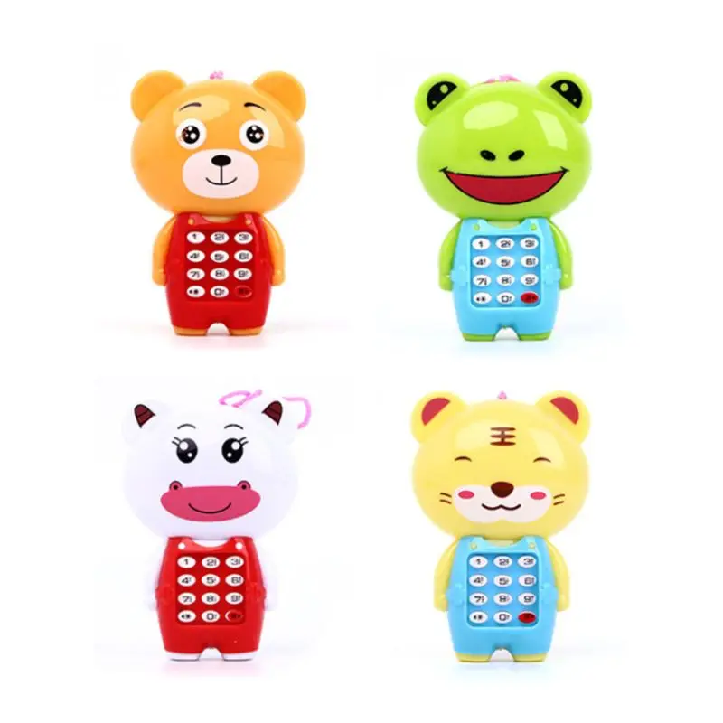 Cartoon Music Phone Baby Toys Educational Learning Toy Phone Gift for Kids Baby