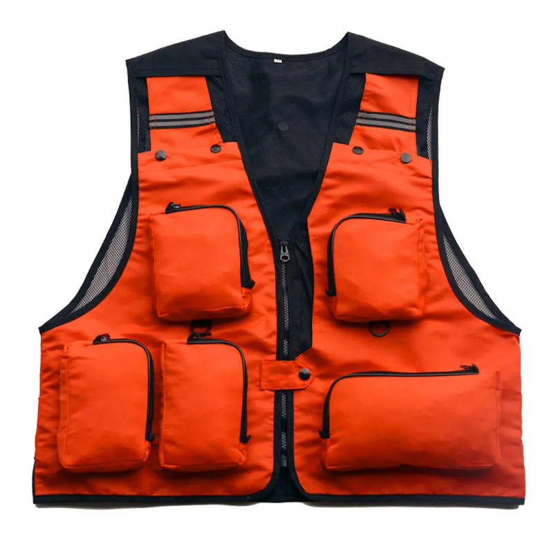 

Quick Dry Outdoor Multi-Pocket Fishing Jachet Breathable Active Wear Jacket Fishing Photography Sports Hiking Cycling