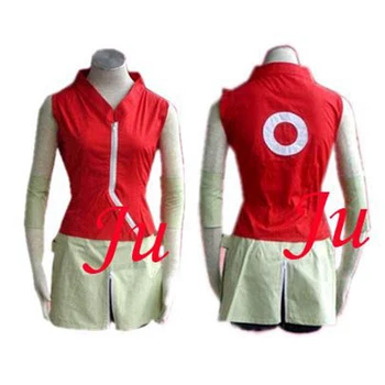 

Naruto Haruno Sakura Cotton Dress Costume Cosplay Tailor-made[CK158]