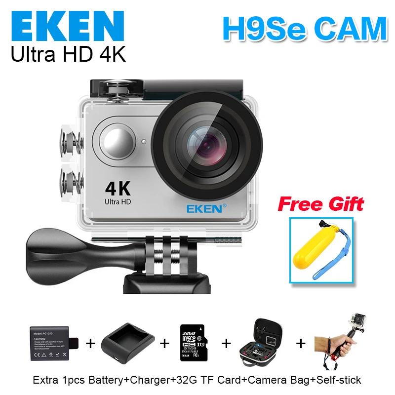 Wholesale EKEN H9se action camera Ultra HD 4K WiFi cam 1080P/60fps 2.0 LCD Helmet Cam go pro style waterproof sportsport camera vs sj cam Buy Cheap EKEN H9se action camera Ultra HD 4K WiFi cam 1080P/60fps 2.0 LCD Helmet Cam go pro style waterproof sportsport camera vs sj cam