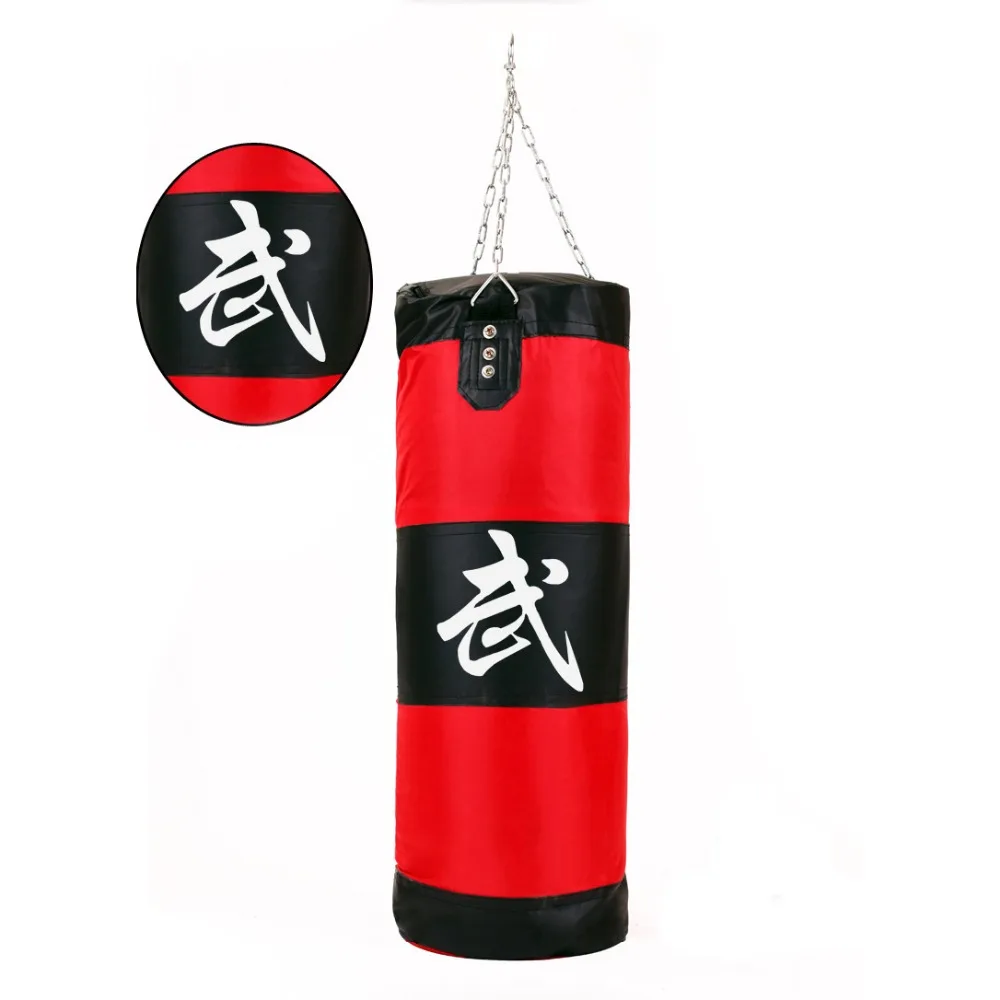 Hot 100cm Training MMA Fighter Boxing Bag Hook Kick Sandbag Fight Sand