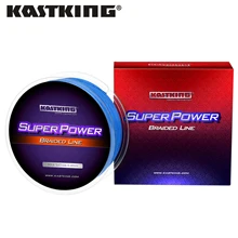 Плетеная рыболовная леска KastKing SuperPower, 4 нити PE, 300 м, 500 м, 1000 м, 10-80 фунтов, 4,6-36,4 кг, для ловли карпа, баса, многофиламентная леска