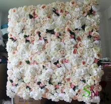 Фотография Free Shipping 2017 new higher quality flower wall for wedding backdrop table center flore decorations