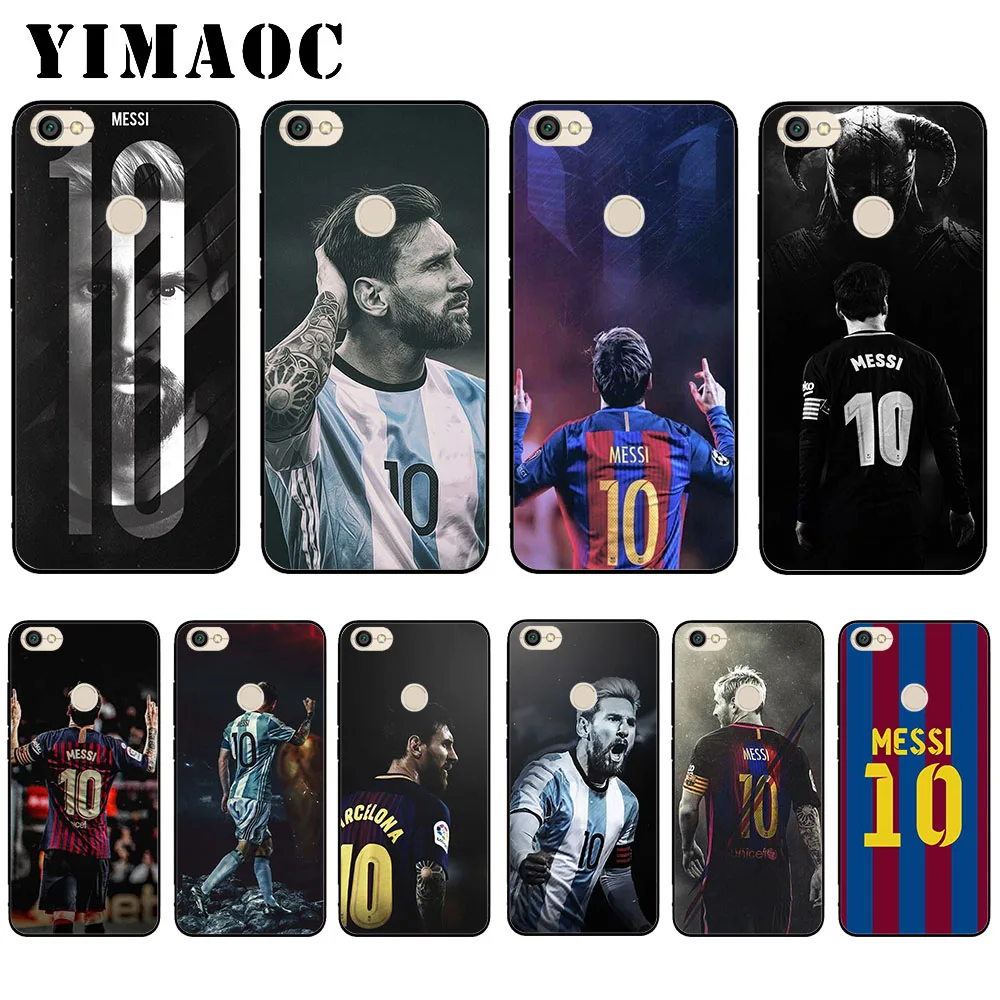 

YIMAOC Barcelona Messi 10 Soft Case for Xiaomi Redmi 4A Note 4X 5 Plus 5A Pro Prime