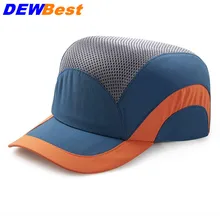 Воздухопроницаемые защитные анти-ударные облегченные каски, модные повседневные солнцезащитные защитные шляпы, рабочие защитные шлемы