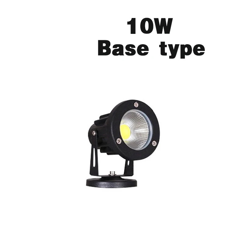 thumbnail image 1 of Lámpara LED para jardín al aire libre, 5 W, 10 W, con punta de lámpara, resistente al agua, CA 85-265 V, CC 12 V, foco para camino, luz blanca cálida y verde, 1 of 5