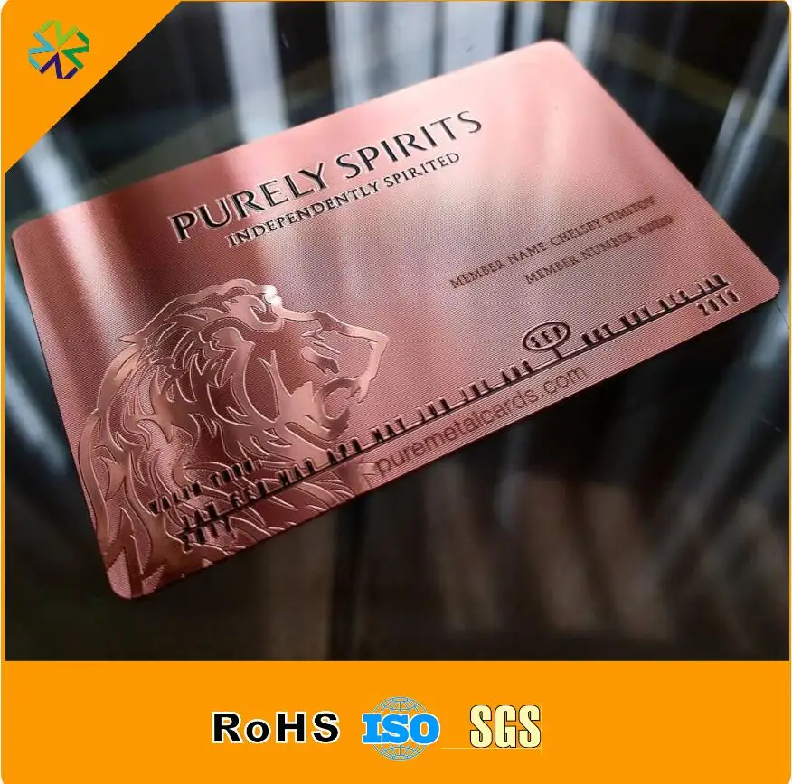 

Manufacture customized printing stainless steel metal business card