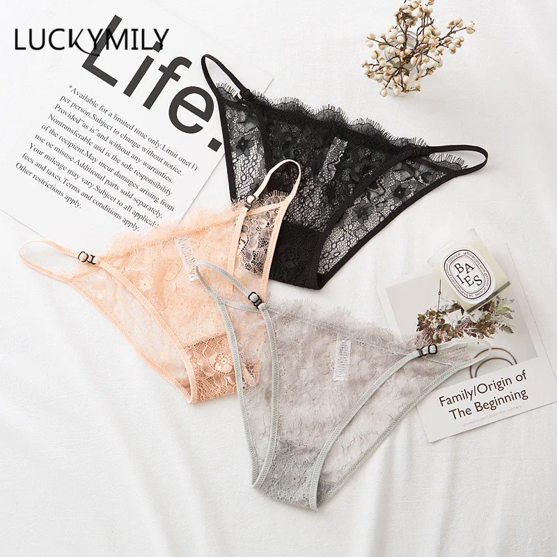 Buy Luckymily G string Sexy Lace Panties Bikini Women