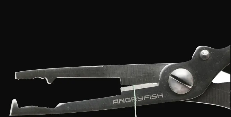 Angryfish рыболовные инструменты, многофункциональный инструмент, плоскогубцы, рыболовный крючок для удаления приманки, ножницы, рыболовные плоскогубцы желтого/синего цвета L3