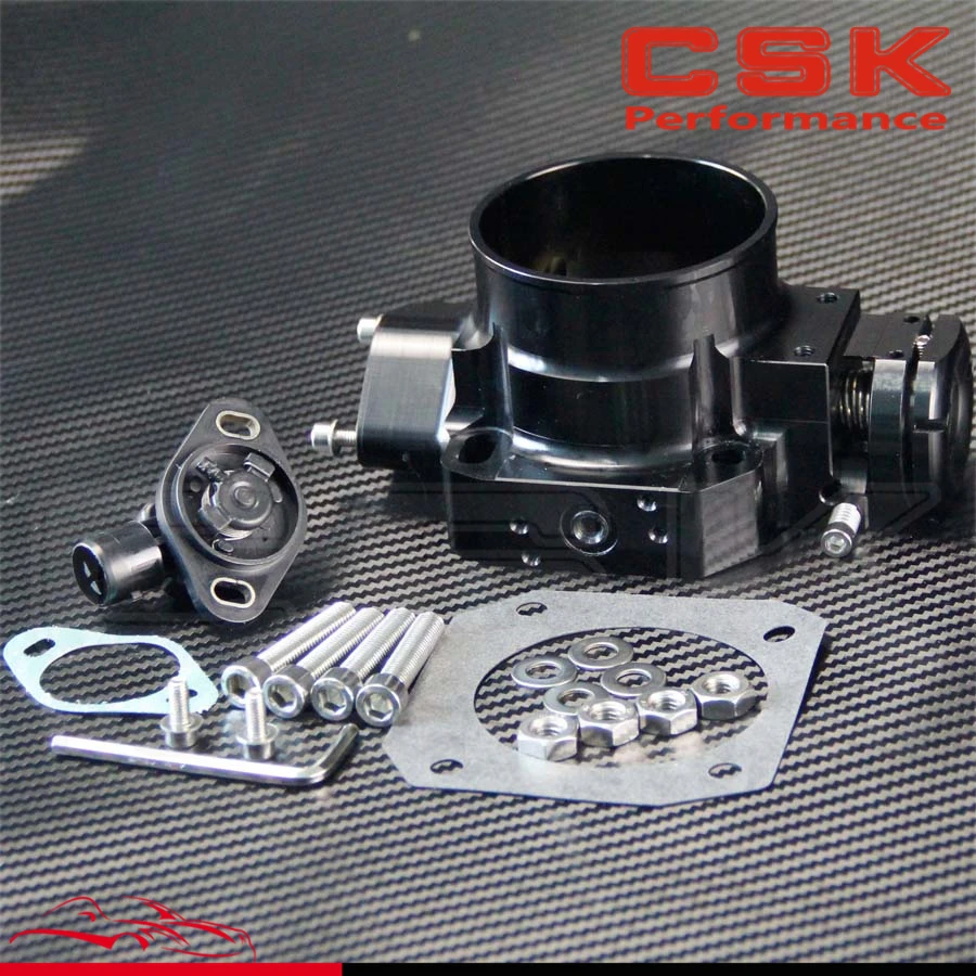 Обновление 70 мм дроссельной заслонки + TPS для Honda Civic Integre D/B/F/H Series Black|70mm throttle