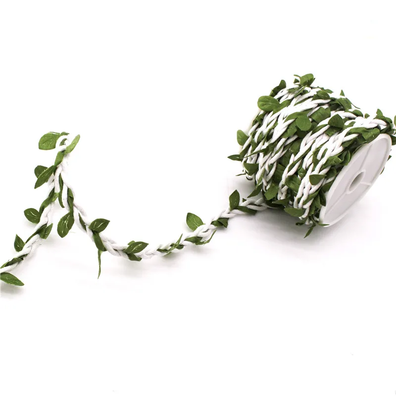 10-Meters-Roll-DIY-Artificial-Leaves-Twine-Wax-String-With-Leaf-Silk-Leaves-Flowers-Garlands-Hemp (2)