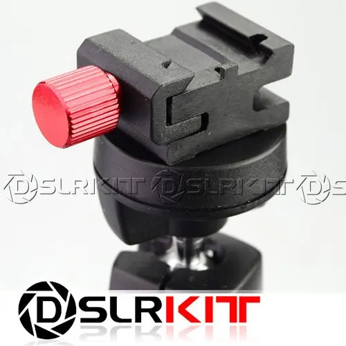DSLRKIT HSA 2 Hot Shoe Flash Stand with 1/4" 20 Tripod screwin Tripod
