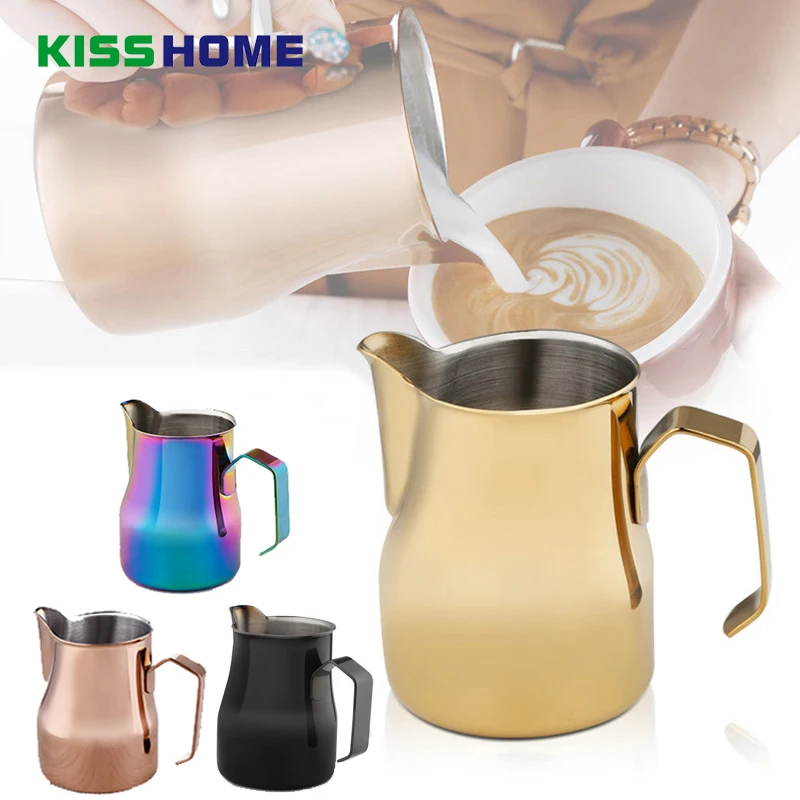 Multicolor Milk Frothing Jug Espresso Coffee Pitcher Barista Craft