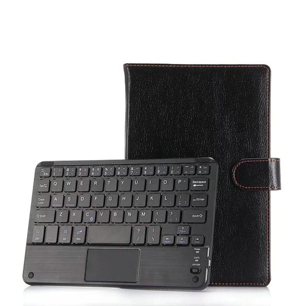 

Universal 7-8 inch Detachable Bluetooth Keyboard & Touchpad Leather Stand Cover Case For Huawei MediaPad T2 7.0 T3 M3 Lite 8.0