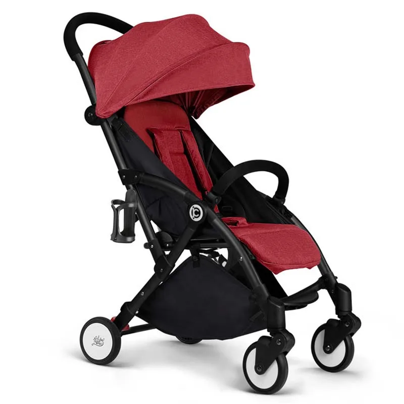 

baby yoya mini lightweight baby stroller yoyaplus portable folding baby carriage can sit can lie baby trolley umbrella