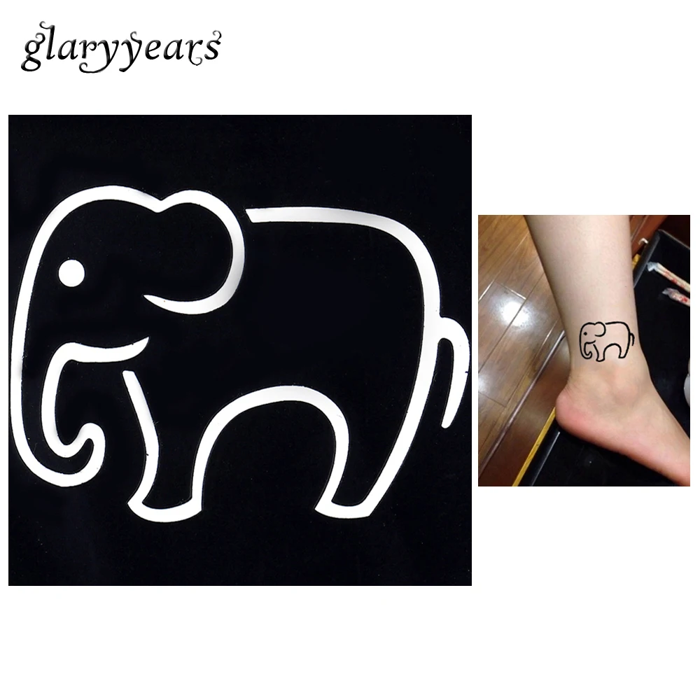 1 шт. водонепроницаемый трафарет для татуировок|stickers clothes|sticker sheetstencil alphabet |