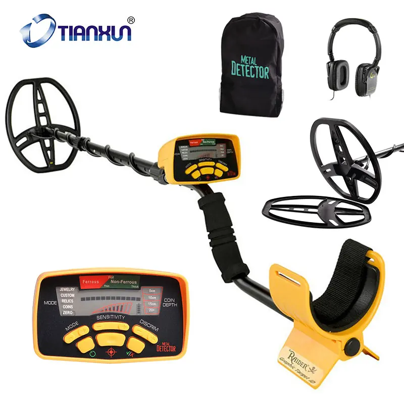 

Underground Metal Detector Professional MD6350 Gold Digger Treasure Hunter MD6250 Updated MD-6350 Pinpointer LCD Display