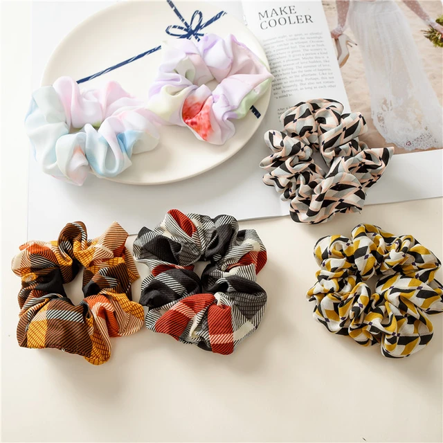 1pc Fashion Girls Hair Accessories Creative Lattice Small Fresh Flower Seamless  Headband Rubber Band Elastic Hair Bands - Headband - AliExpress