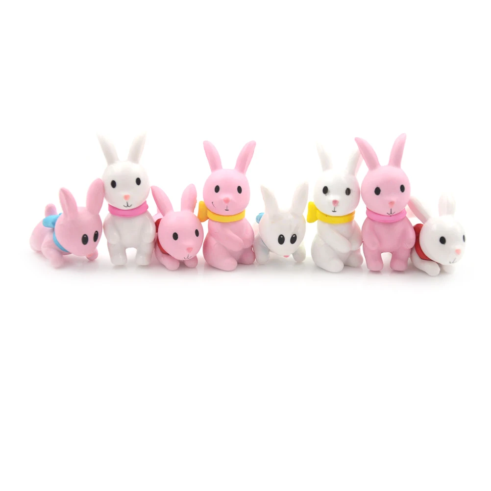 4 шт смолы Kawaii слон фигурка корова свинка лягушка утка Ежик черепаха Собака Декор