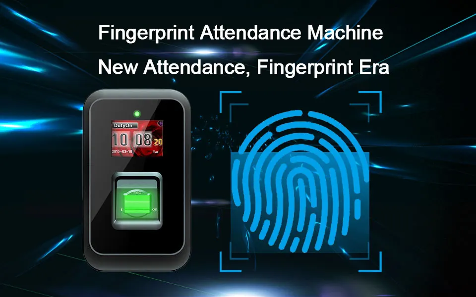 Fingerprint Time Attendance System Machine Fingerprint Access Control System Reader USB Time Clock Recorder Employees 