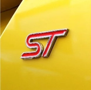 

Car ST mark letter emblem badge logo stickers for FORD FOCUS FIESTA MONDEO FUSION