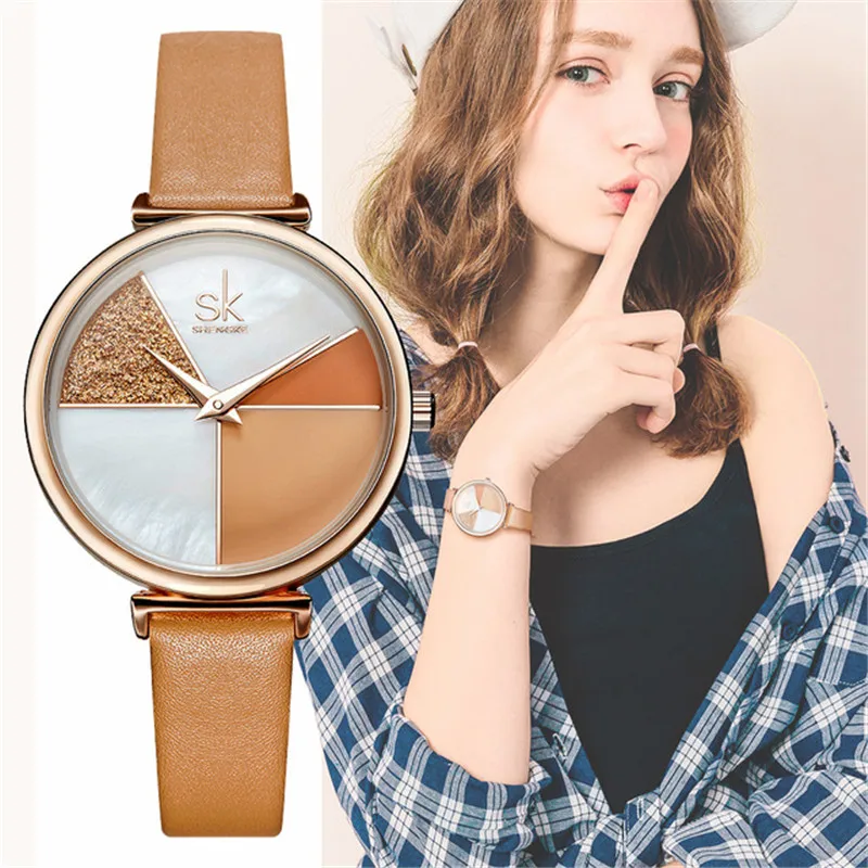 

Shengke Women's Watches Fashion Ladies Watches For Women Bracelet Relogio Feminino Clock Gift Waterproof Luxury Wristwatch