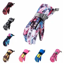 Зимние теплые лыжные перчатки сноуборд лыжные перчатки непромокаемые снегоходные велосипедные перчатки мужчины женщины дети снег