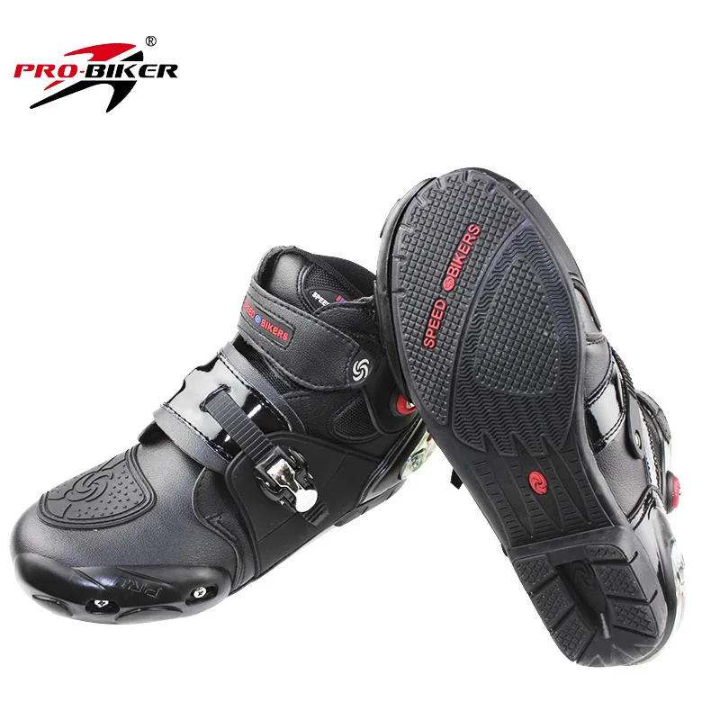 Ботинки в байкерском стиле; высокие гоночные ботинки; байкерские кожаные ботинки для мотокросса и езды на мотоцикле; обувь; A09003