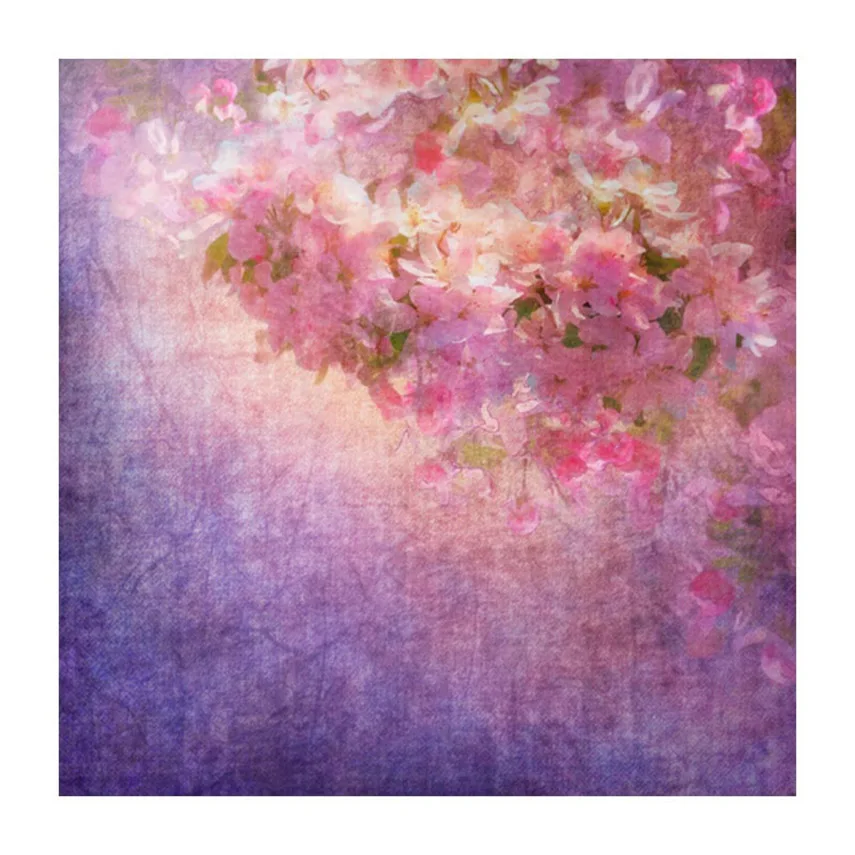 

MEHOPHOTO Watercolor Flowers Newborns Vinyl Photography Backdrops Art Fabric Background F2072 For Children Photo Studio