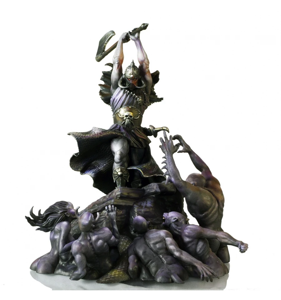 

[Loong Way Miniatures] Kabuki Studio DARK SIRE 75mm Resin Miniature