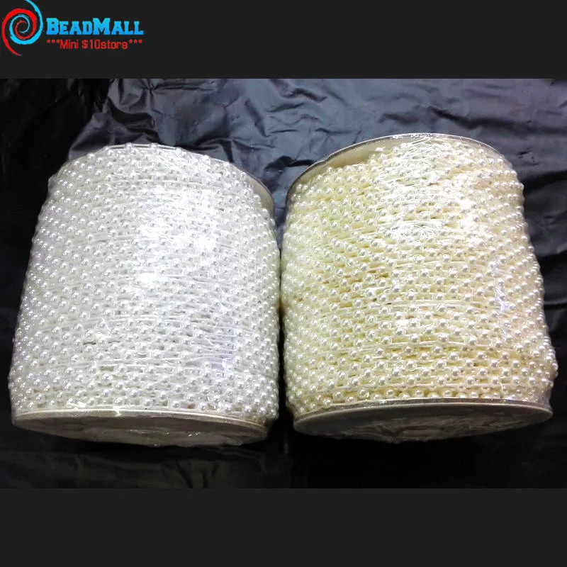50 м/рулон полукруглые бусины из АБС пластика 4 мм|string for beads|roll rollrolls plastic |