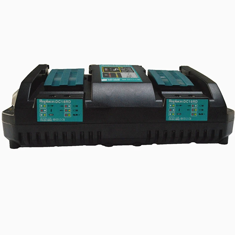 Двойное зарядное устройство для Makita 14,4 V 18 V BL1830 Bl1430 DC18RC DC18RA EU Plug