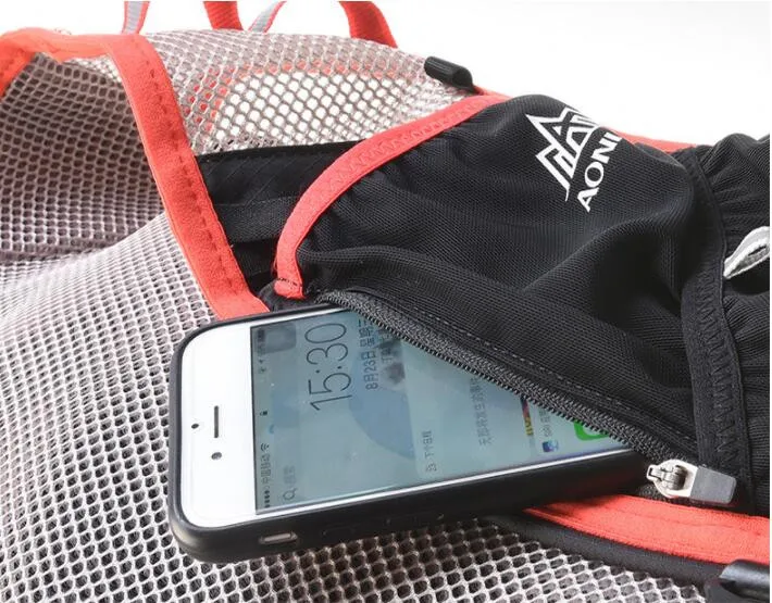 AONIJIE 5L Upgraded Outdoor Sports Running Backpack Marathon Hydration Vest Pack For 1.5L Water Bag Super Light Cycling Hiking