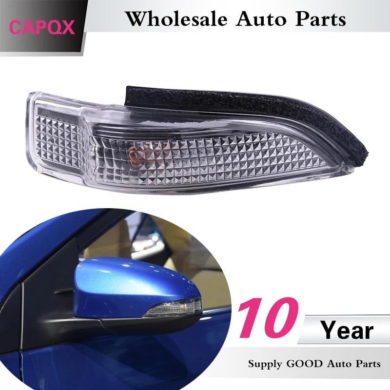 

CAPQX For COROLLA CAMRY YARIS Prius C Avalon For Scion Side Rearview Mirror Turn Signal Light Lamp Blink 81730-52100
