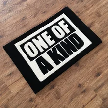 Черный и белый ковер и ковры для Гостиная коврик Европейский современный Спальня Кофе таблица диван комнате настроить личности