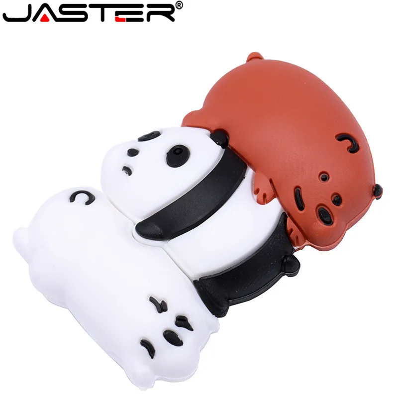 JASTER Lvely panda флеш-накопитель флеш-диск USB 2,0 реальная емкость диска подарочная карта памяти 4 ГБ 8 ГБ 16 ГБ 32 ГБ 64 ГБ