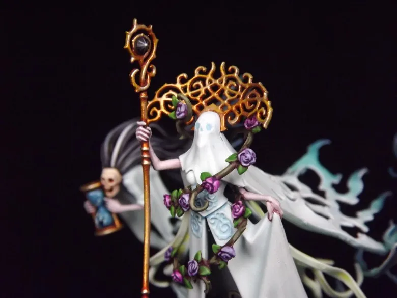 

Lady Olynder, Mortarch of Grief painted (commission)