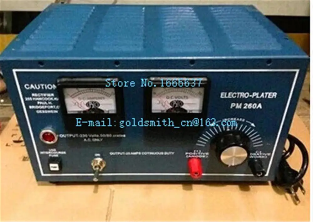 

Jewelry Making Tools 220V 30A Electroplating Rectifier Plating Machines for Jeweler