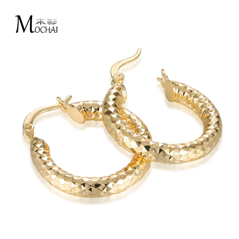 literacybasics.ca : Buy Hot Sales Hoop Earrings For Women Gold Color Cylinder Earrings Jewelry ...