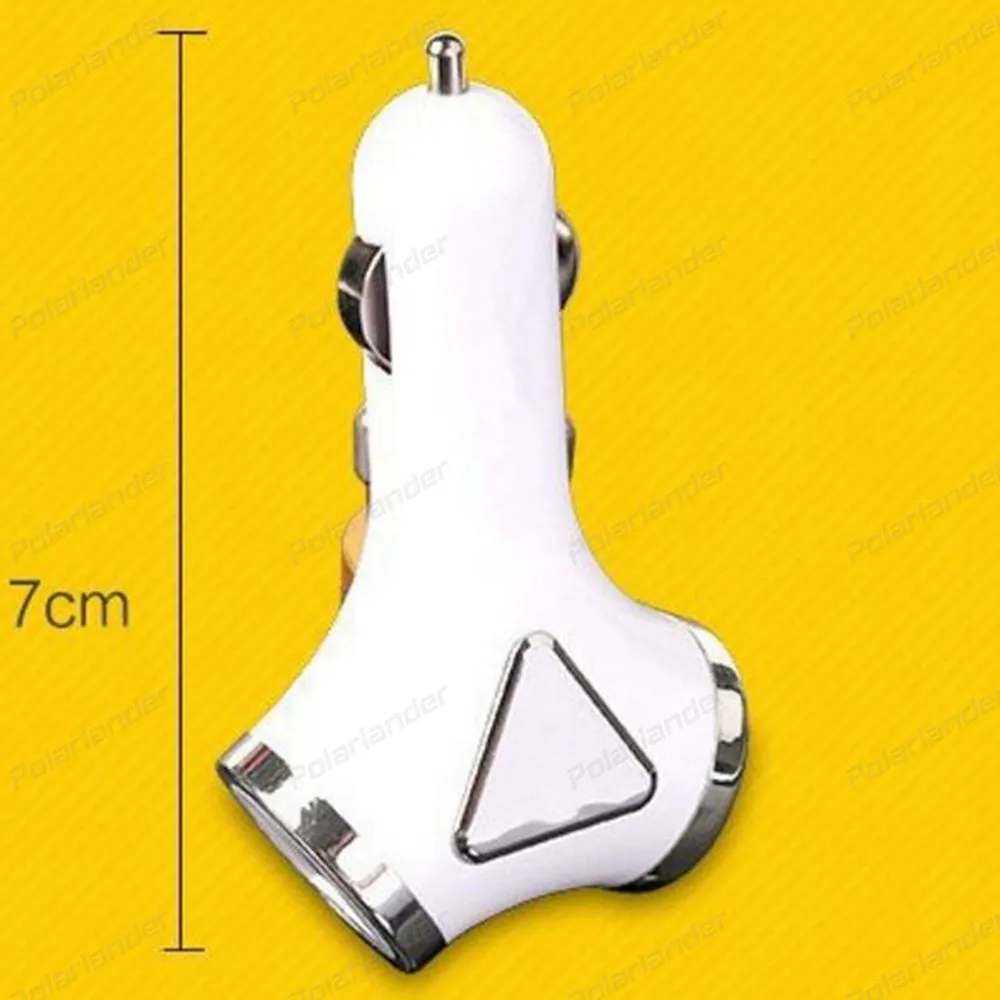 Универсальное 2 USB выходное автомобильное зарядное устройство 4.1A Быстрая зарядка для мобильных телефонов autos портативный аварийный прикуриватель
