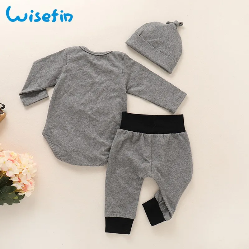 Одежда для младенцев комплект для малышей Одежда для маленьких мальчиков комплект одежды для малышей, одежда боди с длинными рукавами+ штаны для 3 мес.-24 мес., D35