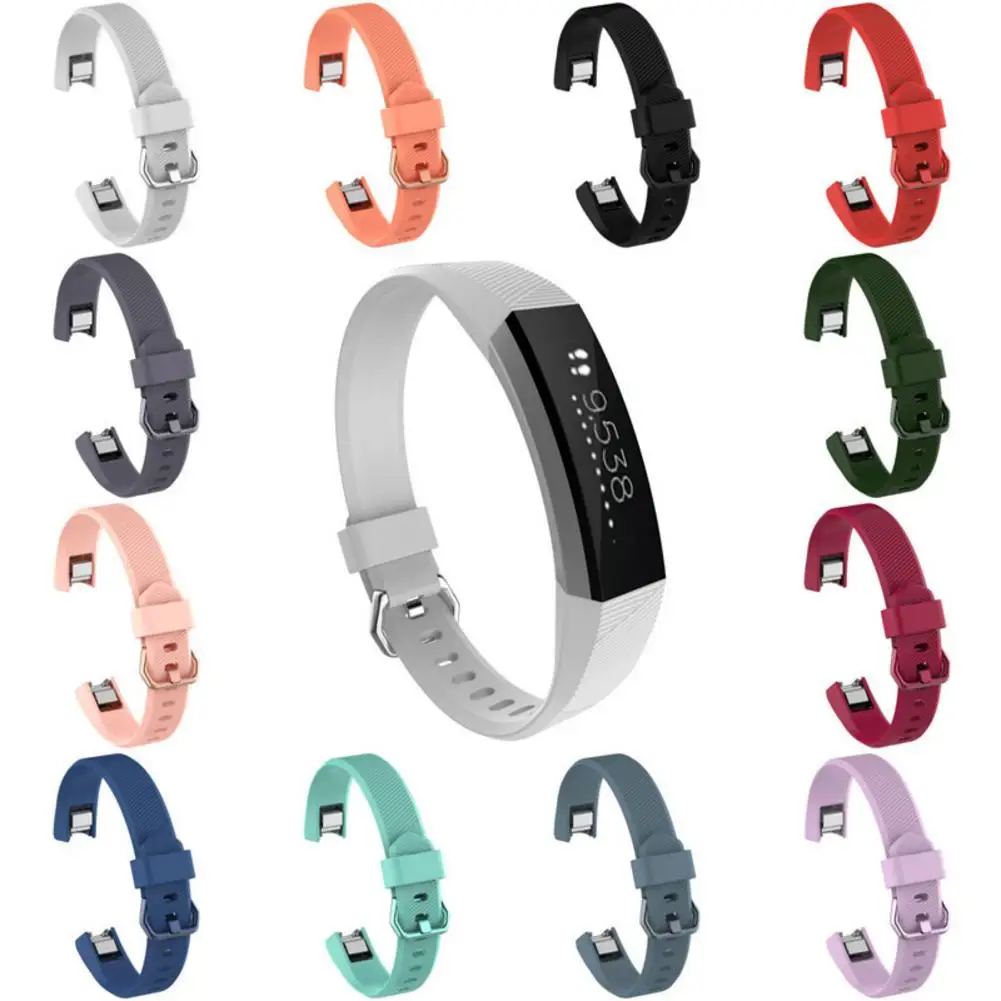Мягкий силиконовый сменный ремешок для Fitbit Alta HR Ремешок безопасный Регулируемый